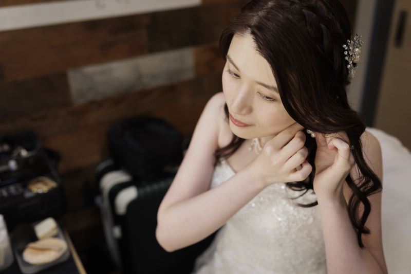 衣装チェンジ中