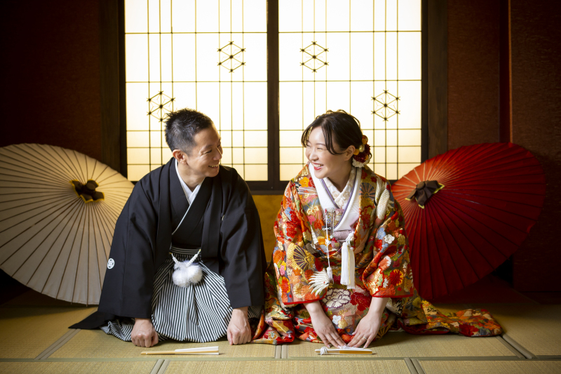 まずは和装からスタート