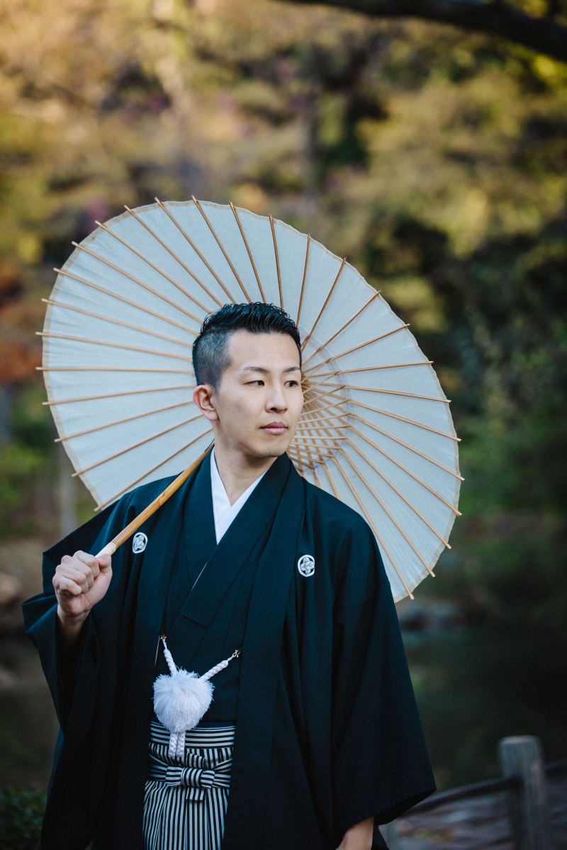 新郎様のソロショット