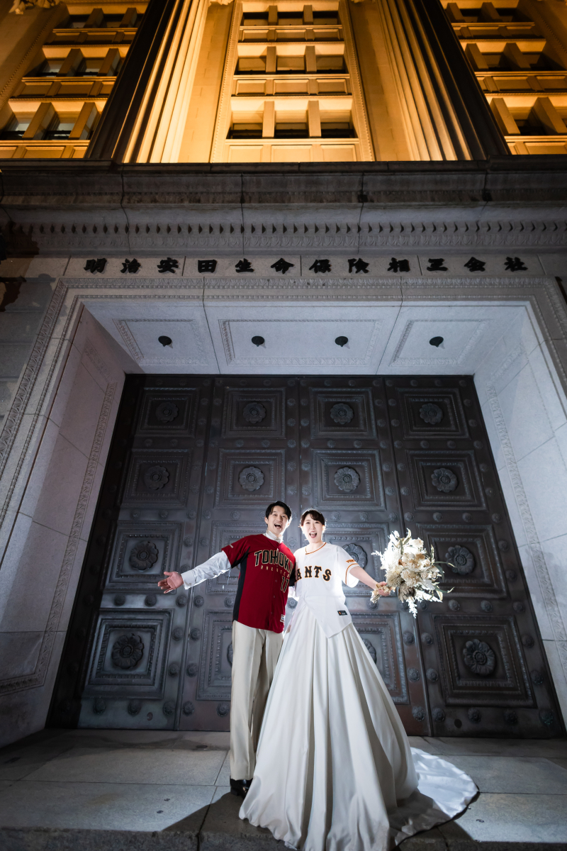 ラストはユニフォームで