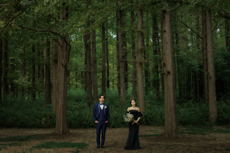 水と緑に包まれた水元公園で叶える、ナチュラルでロマンチックなウェディングフォト