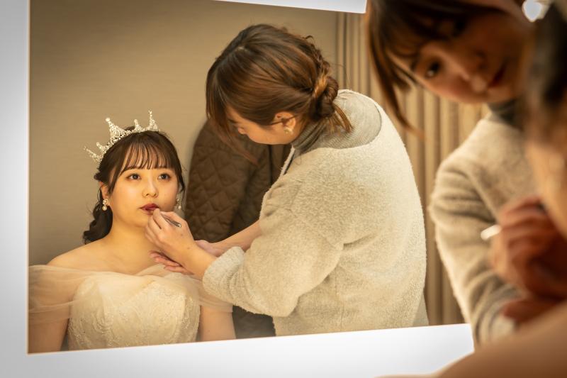 ドキドキのお支度…