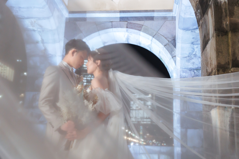 ベールに包まれて♡