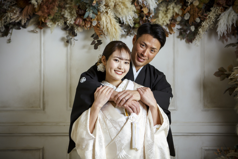 ドライフラワー×和