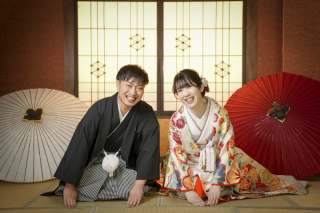 笑顔溢れる！和装スタジオプラン【畳がある和室スタジオ♪】