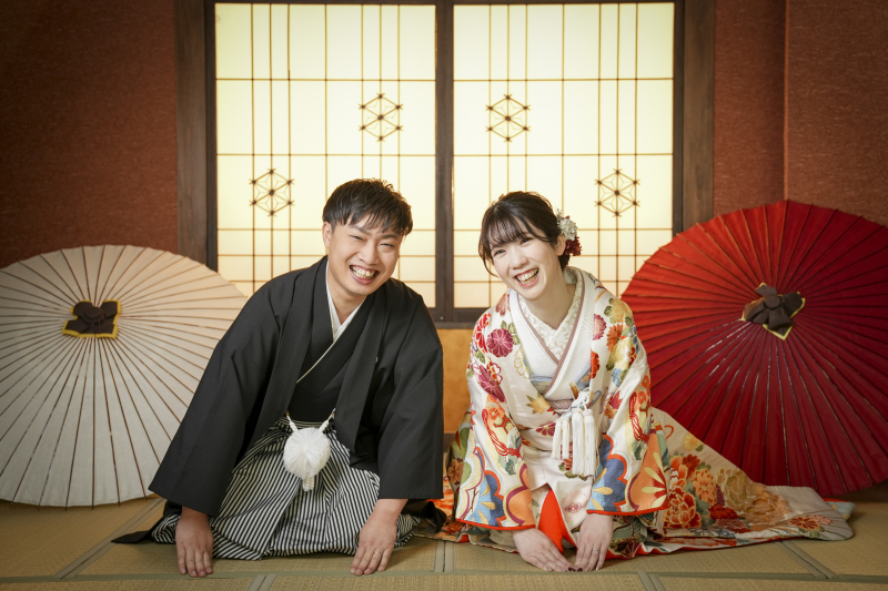 笑顔溢れる!和装スタジオプラン【畳がある和室スタジオ♪】