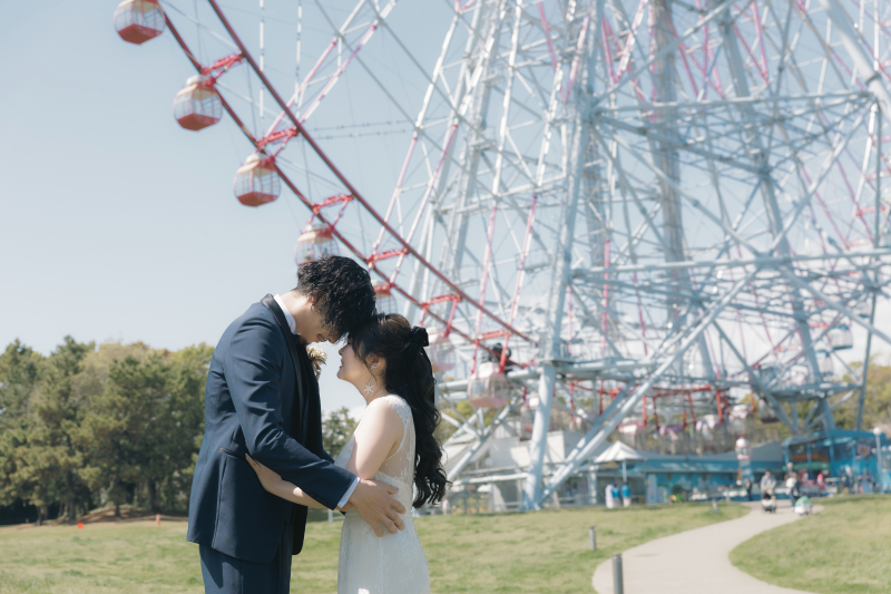 遊園地デート気分