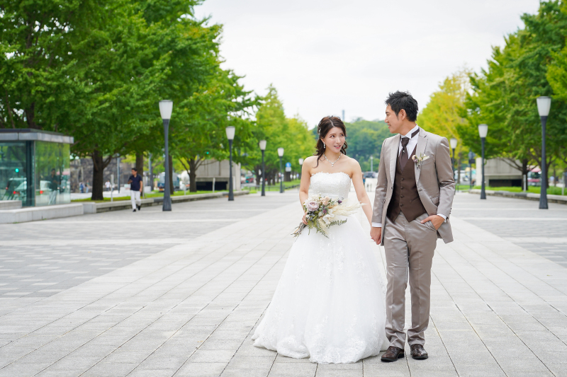 緑豊かな行幸通り