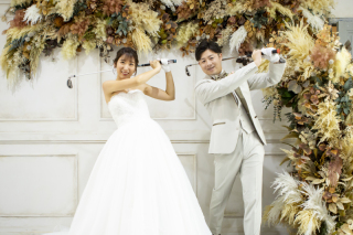 お二人共通のアイテムで