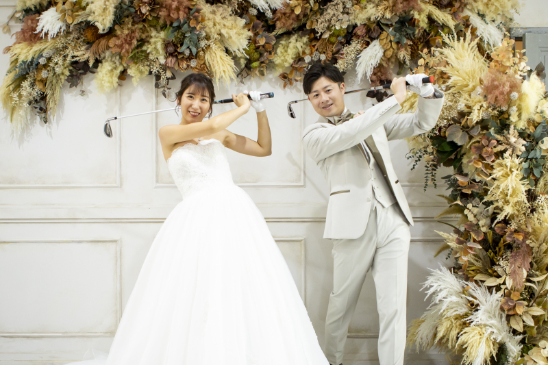 お二人共通のアイテムで