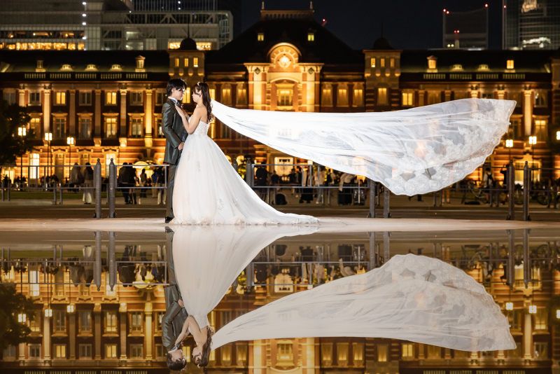 結びはリフレクションショットを!