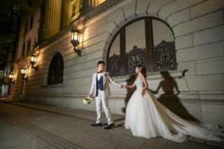東京駅周辺夜ロケーション撮影
