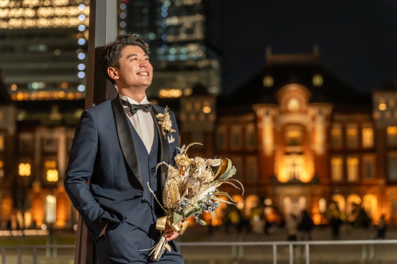 ご新郎様 ソロショット