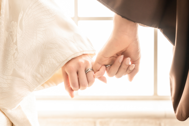 和装でつなぐ、ふたりの未来