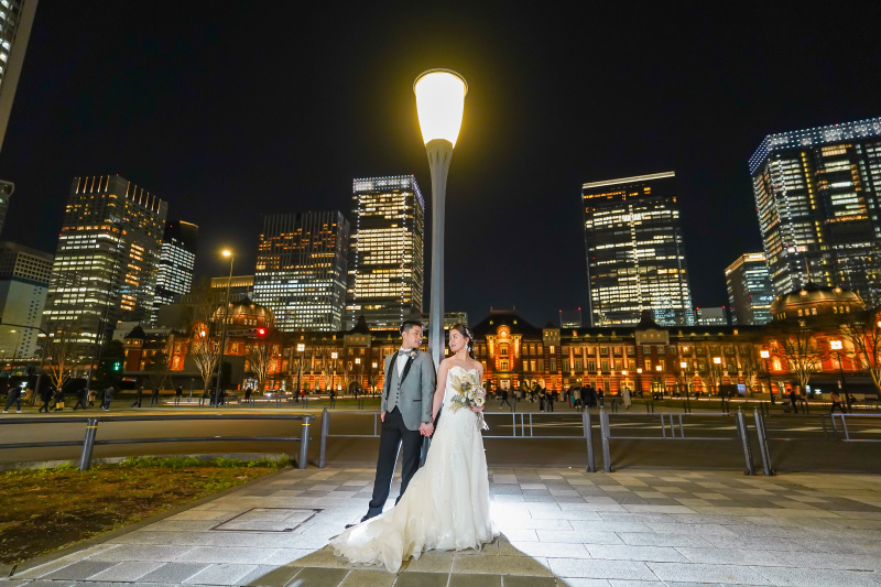 2箇所目の東京駅舎前