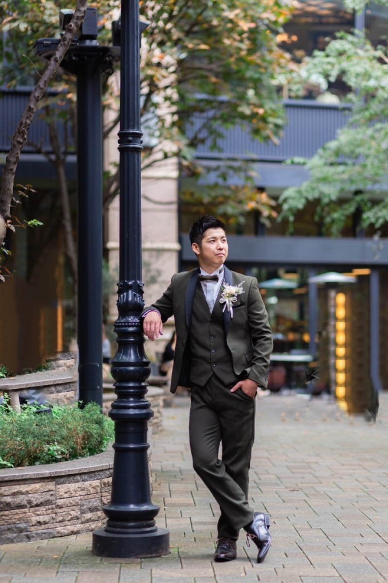 ご新郎様ソロショット