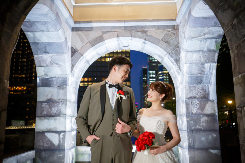 自然な笑顔で撮影♪