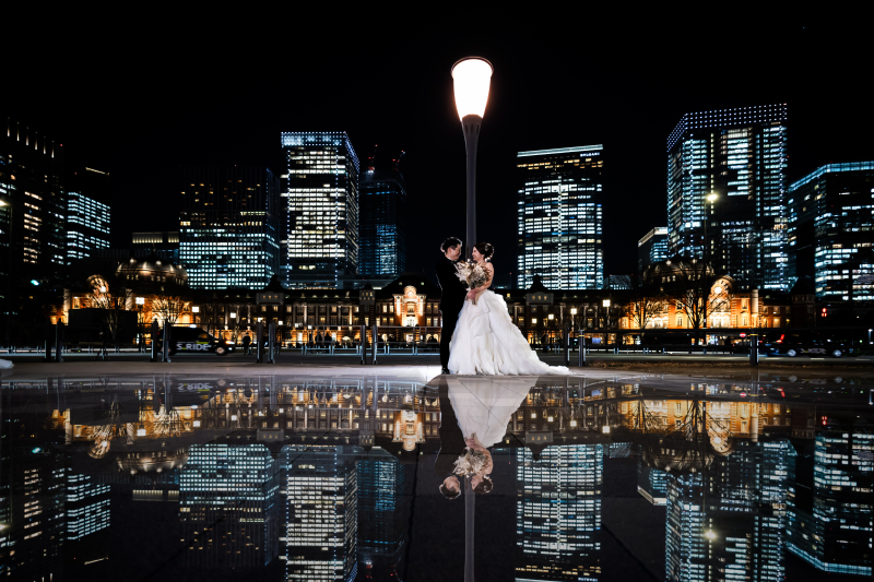 東京駅ならではのリフレクション1