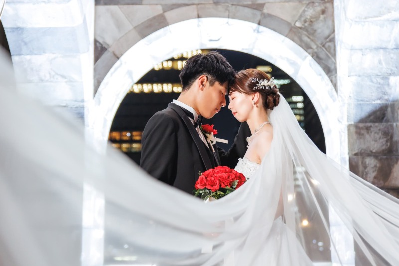 ベールを使って