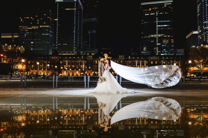 外せないリフレクションショット