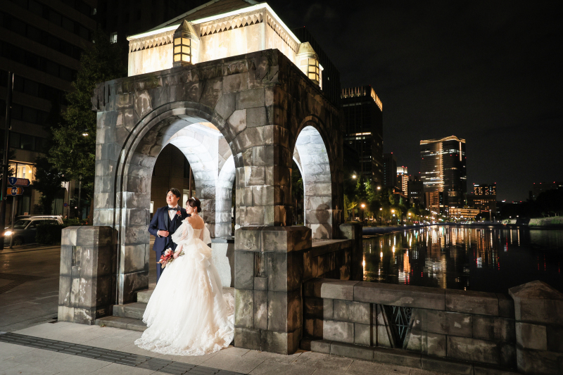 歩みを止めて視線が集まる場所