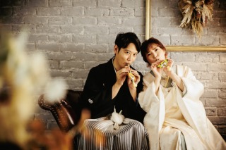 【お持込みのアイテムを使って♪】和装スタジオ × 洋装ロケーション撮影