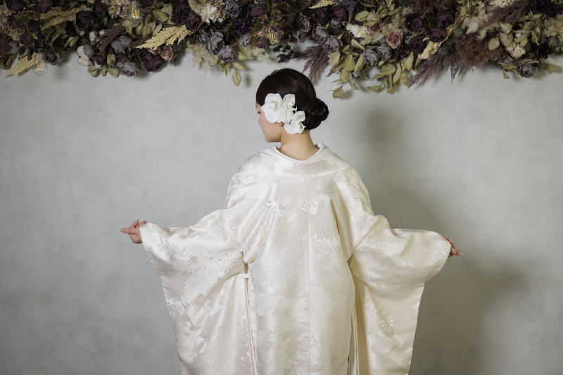 新婦様のバックショット