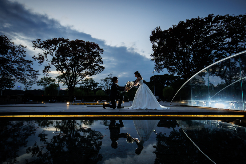 うっとりする水面ショット