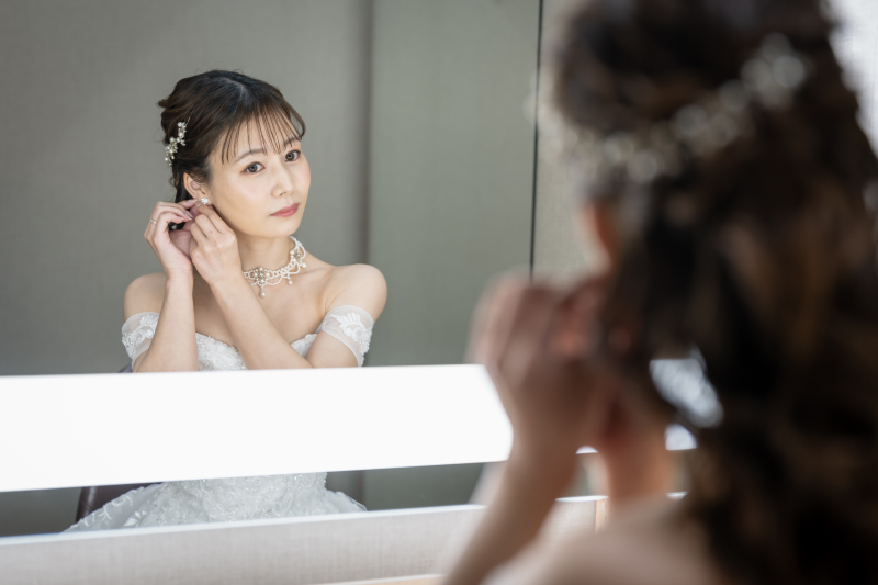 お支度撮影でスイッチON♪