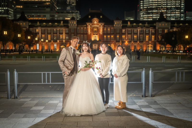 大切な人と並ぶ夜の記念