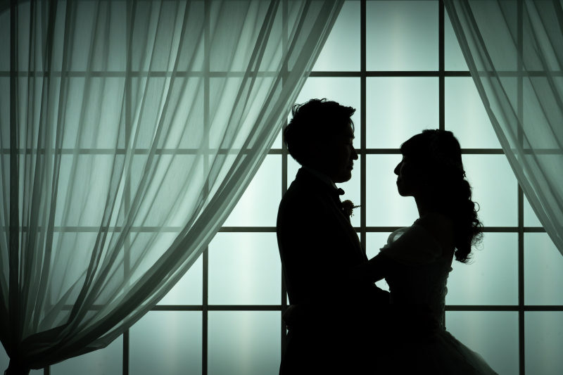 お支度後、スタジオ内にて・・・