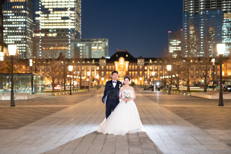 東京駅前をおふたりだけの世界に