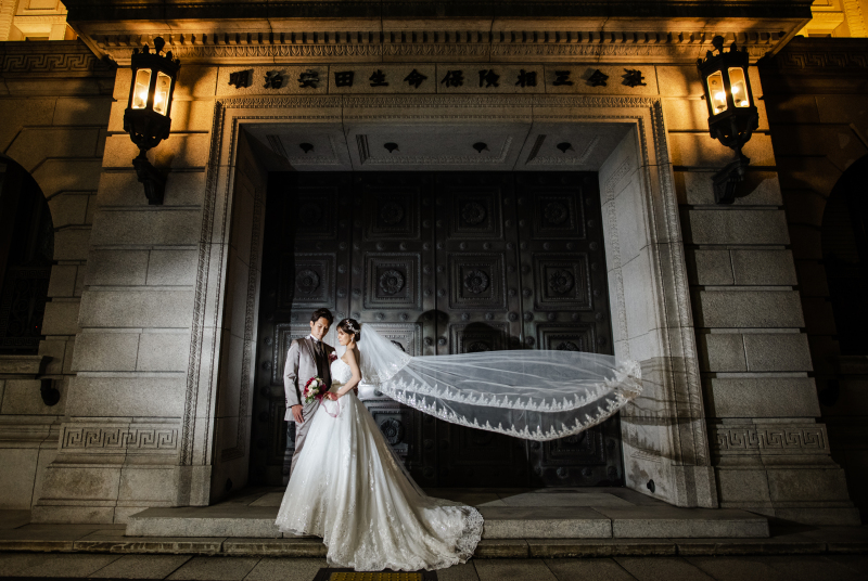 明治安田生命前にて