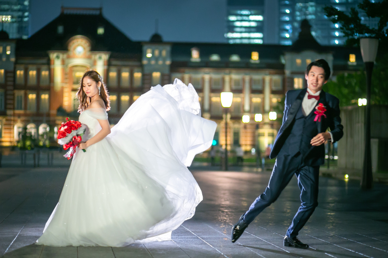 定番ショットの裏側は...