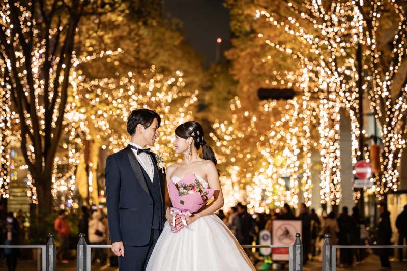 丸の内仲通りのイルミネーションへ★