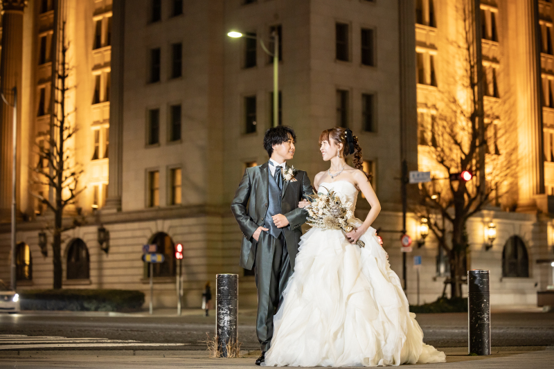 歴史ある街で誓う永遠の愛