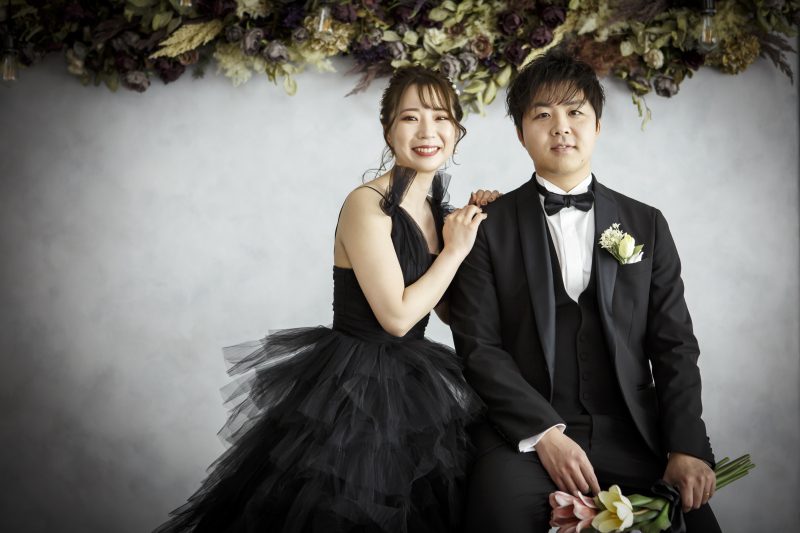 お支度UP後はスタジオ撮影から！