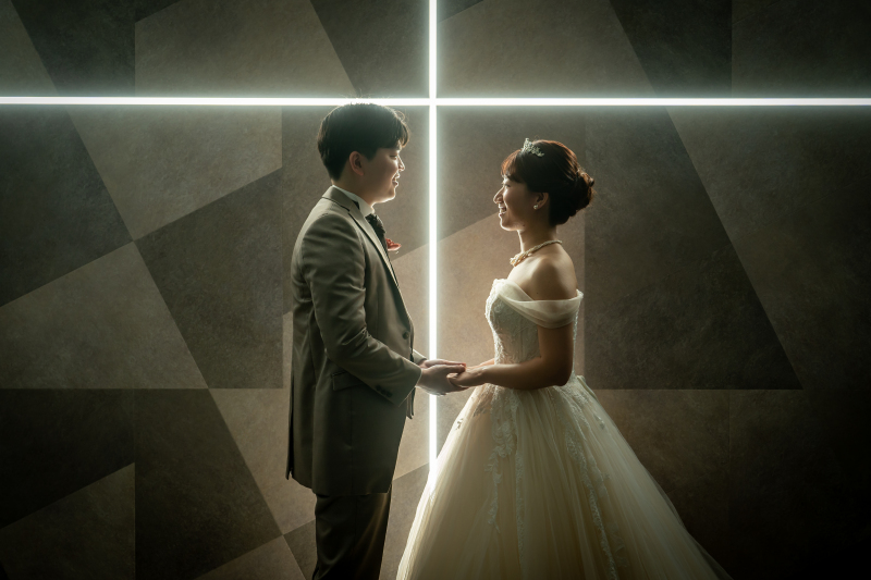 愛を誓い合う瞬間