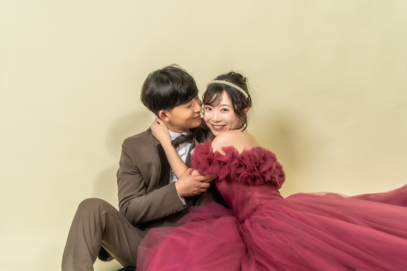 結びにハグショット♥