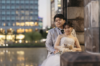 日が長い今だからこそ！洋装夜ロケーション♫