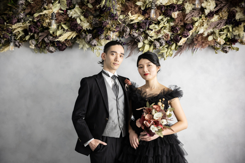 スタジオで撮影