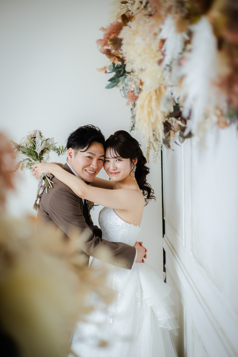 お花に囲まれて…♡