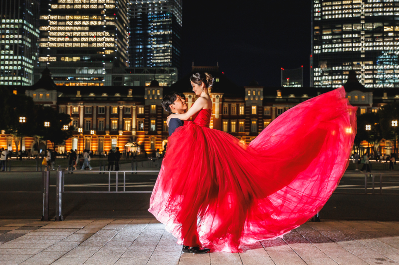 最後にがんばる新郎さん♡