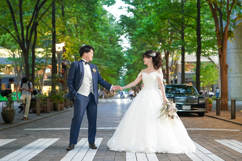 横断歩道でのショット♪