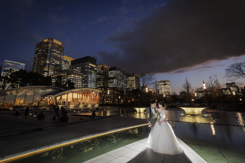 夜の静寂に包まれる、美しき瞬間