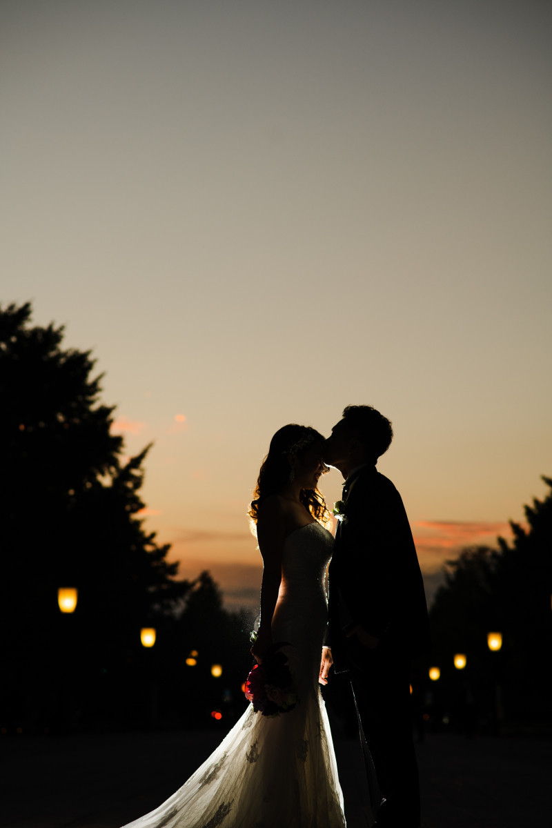 夕暮れが夜に変わる前に