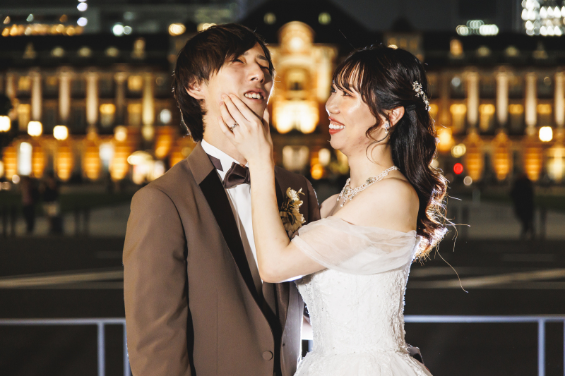 最後は仲睦まじくお二人で