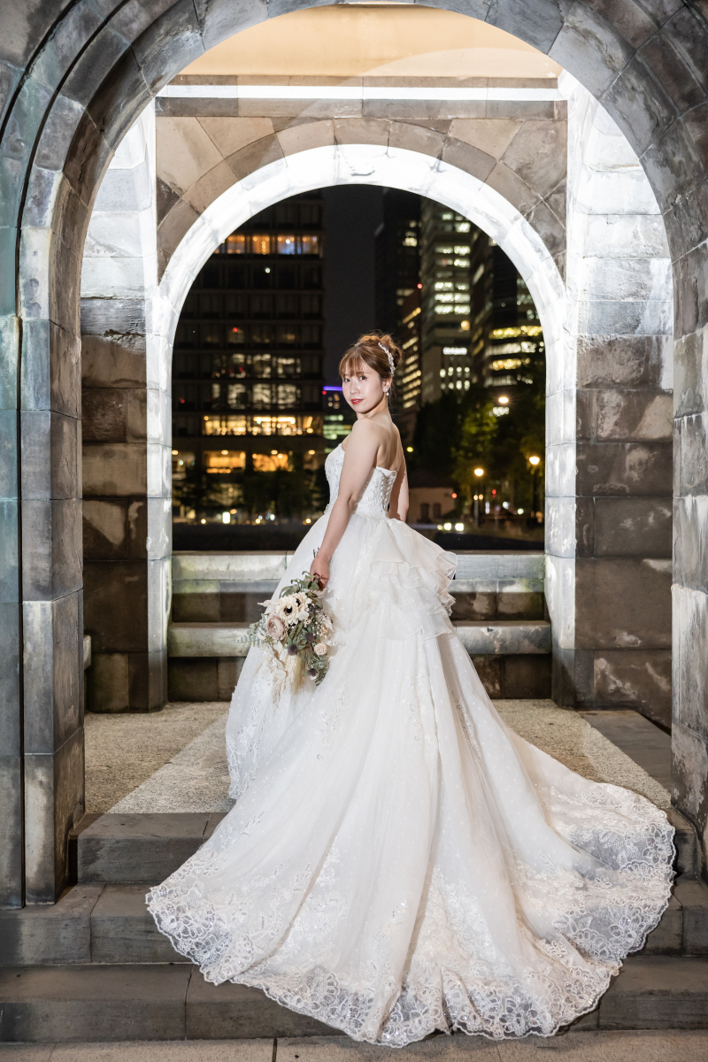 和田倉門でソロショット♡