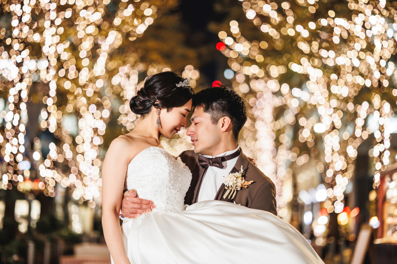 新郎様力持ち!!