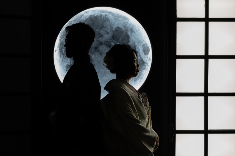 夜にこっそりデート気分